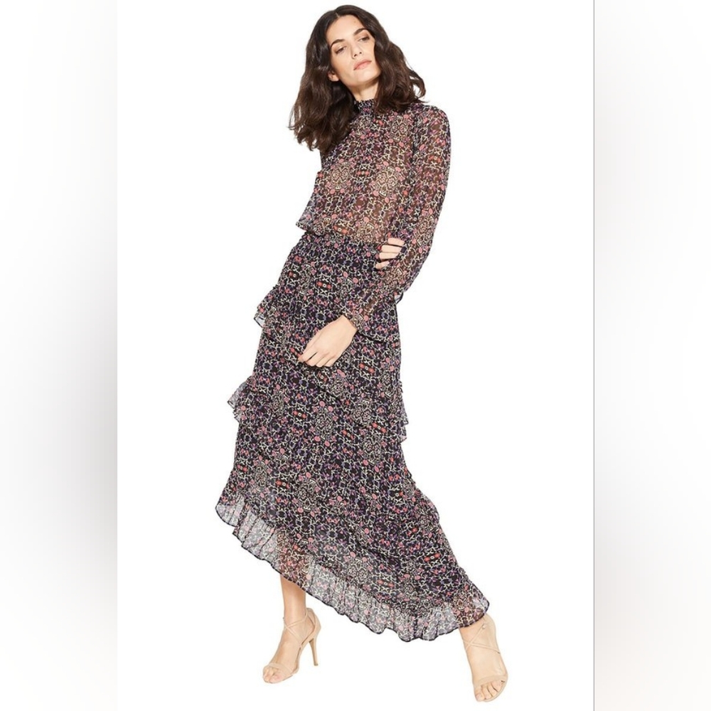 MISA Los Angeles‎ Rania Dress in Mixed Ditsy Floral